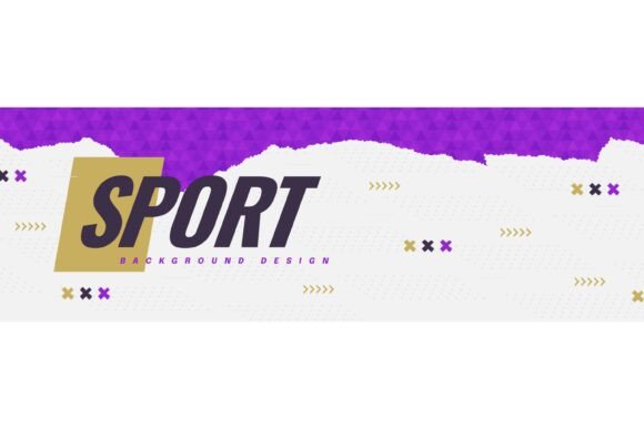 Clean and Dynamic Sport Banner Design: Elevating Event Promotion with Visual Impact