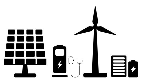 Eco Energy Illustration with Solar Panel Design Guide