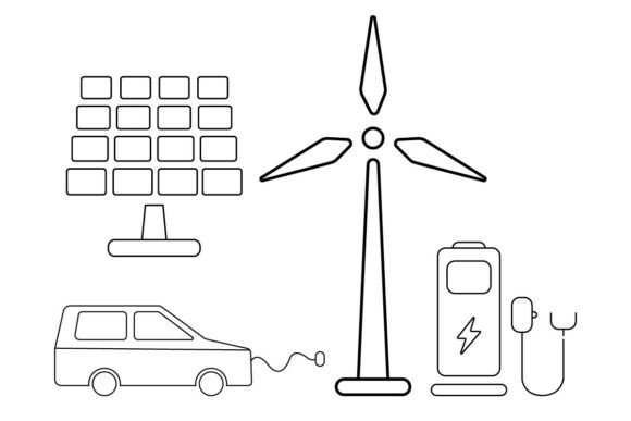 Elevating Green Energy Branding with Professional Electric Vehicle Charging Station Art