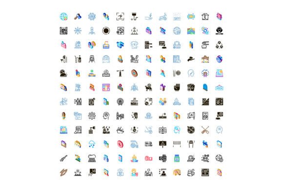 Enhancing Digital Interfaces with a Collection of Business and Web Isometric Assets