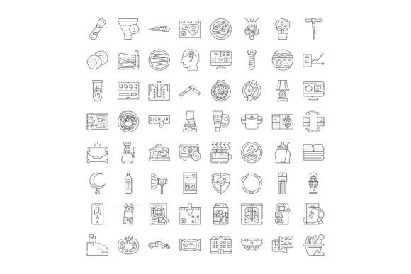Enhancing Visual Communication: The Power of Diverse Line Icon Collections for Business and Design