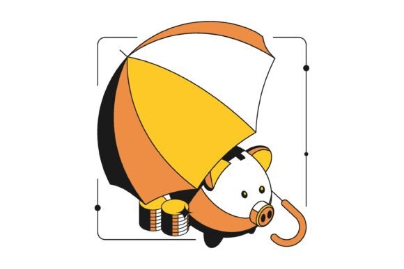Visualizing Financial Resilience: The Strategic Impact of the Isometric Piggy Bank with Money Protecte