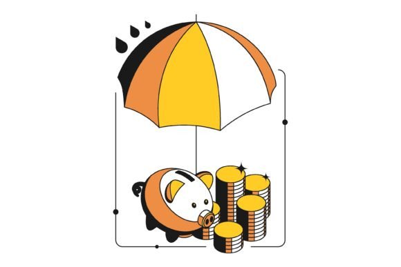 Visualizing Financial Security: The Impact of the Isometric Piggy Bank with Cash Reserves