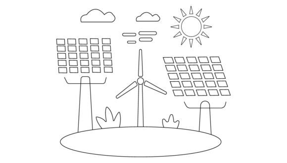Visualizing the Transition: Green Energy Solar Panels Wind Turbines in Modern Design